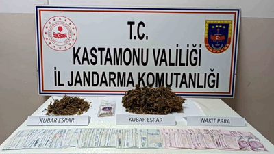 Kastamonu'da uyuşturucuya geçit yok: 3 gözaltı
