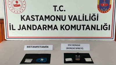 Kastamonu'da Kağıt peçeye emdirilmiş uyuşturucu bulundu