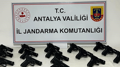 Jandarmadan ruhsatsız silah operasyonu