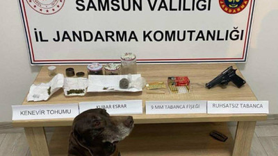 Samsun'da uyuşturucu kullanan 2 şüpheli yakalandı