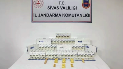 Sivas'ta akıllara durgunluk veren olay! Yolcu otobüsünden külçe külçe altın çıktı