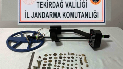 Tekirdağ’da jandarma ekiplerinden 'tarihi eser' operasyonu