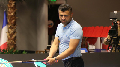 Milli Bilardocu Tolgahan Kiraz, 3 Bant Dünya Kupası'nda bronz madalya kazandı