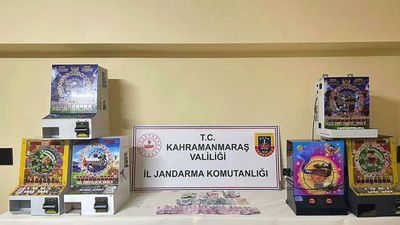 Kahramanmaraş’ta kumar operasyonu