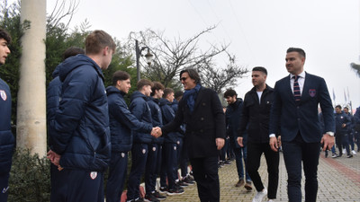 A Milli Futbol Takımı Teknik Direktörü Montella'dan Altınordu'ya ziyaret