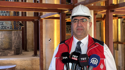 Adıyaman'da depremlerde hasar gören kilise restore ediliyor