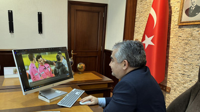 Aydın Adnan Menderes Üniversitesi Rektörü Kent, "Yılın Kareleri" oylamasına katıldı