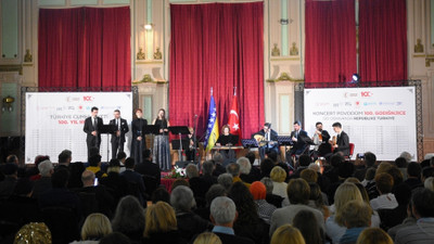 Bosna Hersek'te Türkiye Cumhuriyeti 100. Yıl Konseri düzenlendi