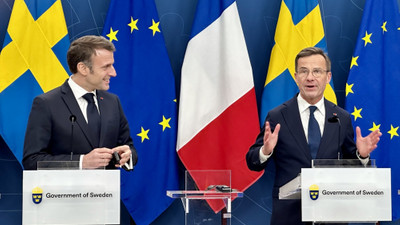 Fransa Cumhurbaşkanı Macron'dan "Avrupa'daki çiftçi protestolarında tüm sorumluluğun AB'ye yüklenemeyeceği" mesajı