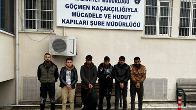 Hatay'da 10 düzensiz göçmen yakalandı