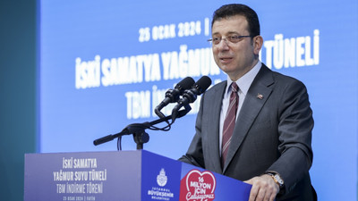 İstanbul'da ''Samatya Yağmur Suyu Tüneli TBM İndirme Töreni'' yapıldı