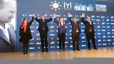 İYİ Parti Genel Başkanı Akşener, Erzurum'da belediye başkan adaylarını tanıttı: