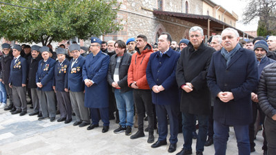 Kıbrıs gazisi, Manisa'da son yolculuğuna uğurlandı