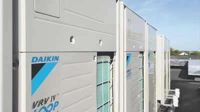 "Loop by Daikin" projesiyle üretilen VRV dış üniteleri Avrupa'ya ihraç ediliyor