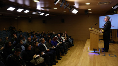 Milli Savunma Bakanlığında basın bilgilendirme toplantısı yapıldı