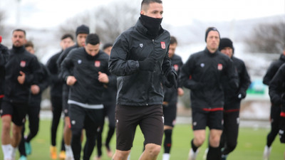 Sivasspor, Beşiktaş maçının hazırlıklarını tamamladı