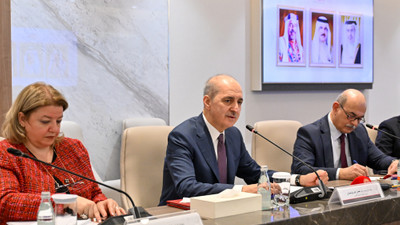 TBMM Başkanı Kurtulmuş, Bahreyn'de Temsilciler Meclisi Başkanı Al Musalam ile görüştü