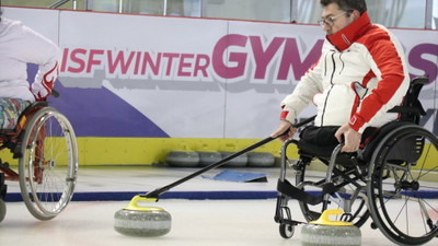 Tekerlekli Sandalye Curling Milli Takımı seçmeleri Erzurum'da tamamlandı
