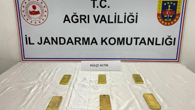 Jandarma ekiplerinden nefes kesen suç üstü: Yüzlerce altın külçe ele geçirildi!