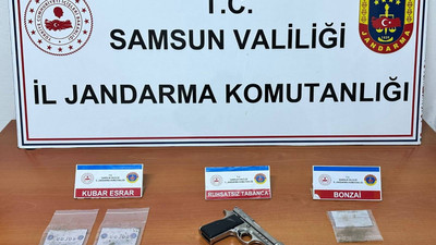 Samsun'da uyuşturucuya geçit yok: 3 kişi kıskıvrak yakalandı