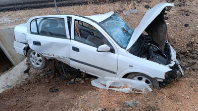 Bolu'da otomobil dere yatağına düştü: 1 ölü, 3 yaralı