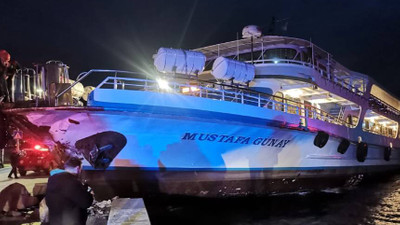 Kaptan sefer sırasında rahatsızlandı; İzmir'de vapur karaya çarptı