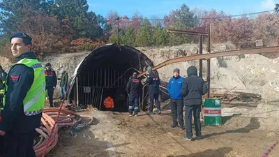 Kütahya'da göçük meydana gelen maden ocağında mahsur kalan işçi kurtarıldı