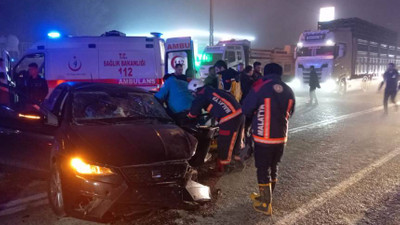 Malatya’da trafik kazası: 1 ölü, 5 yaralı