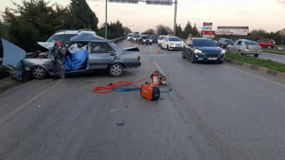 Manisa'da feci kaza: 2 ölü, 1 yaralı