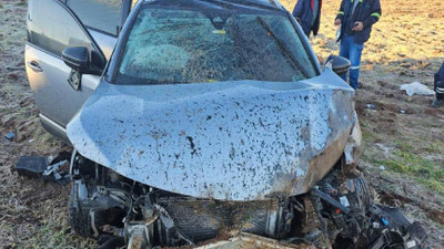Mardin’de kontrolden çıkan otomobil takla attı: 4 yaralı