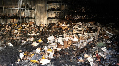 69 gün arayla yine yandı! İş yerinde milyonlarca liralık zarar oluştu