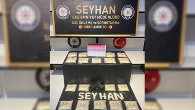 Adana'da bir evde 36 bin uyuşturucu hap ve ruhsatsız tabanca ele geçirildi