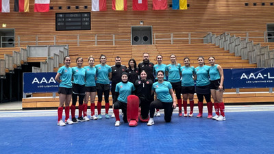 A Milli Kadın Hokey Takımı, Avrupa Şampiyonası için Almanya'ya gitti