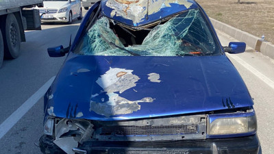Afyonkarahisar'da otomobilin çarptığı bisikletli öldü