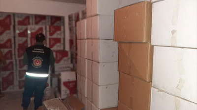 Ankara'da kaçak makaron operasyonu gerçekleştirildi