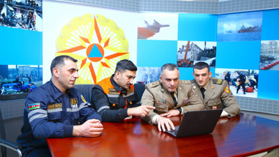 Azerbaycan'dan depremde Türkiye'nin yardımına koşan ekip, AA'nın "Yılın Kareleri" oylamasına katıldı