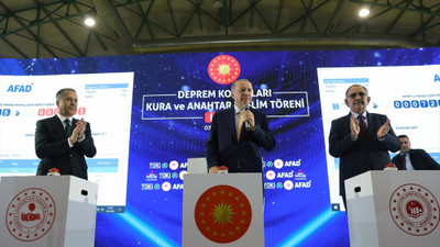 Cumhurbaşkanı Erdoğan, Hatay'da Deprem Konutları Kura ve Anahtar Teslim Töreni'nde konuştu: (2)