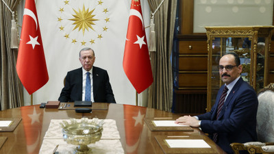 Cumhurbaşkanı Erdoğan, MİT Başkanı Kalın'ı kabul etti