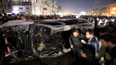 Irak'ın başkenti Bağdat'ta patlama sesleri duyuldu