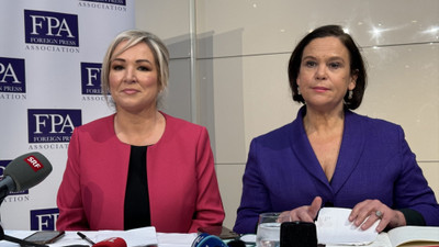 İrlanda'da ana muhalefetteki Sinn Fein'in lideri McDonald, Gazze'de ateşkes çağrılarını yineledi: