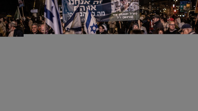 İsrail'de aşırı sağcılar "savaşa devam" derken, esir yakınları ise "ateşkes" diye haykırdı