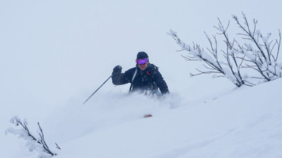 Kaçkar Dağları'nda "heliski" heyecanı devam ediyor