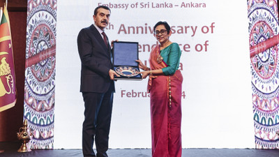 Milli Eğitim Bakanı Tekin "Sri Lanka Milli Gün Resepsiyonu"na katıldı