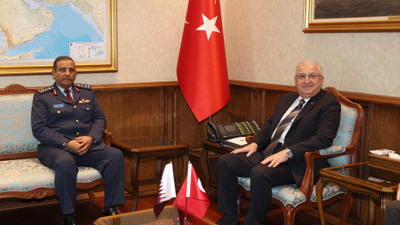 Milli Savunma Bakanı Güler, Katar Genelkurmay Başkanı Al-Nabet'i kabul etti