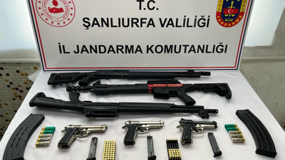 Şanlıurfa'da silah kaçakçılığı operasyonunda bir şüpheli yakalandı