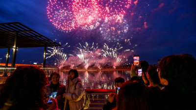 Sırbistan'da "Çin Işık Festivali" düzenlendi