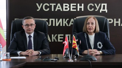 TİKA, Kuzey Makedonya Anayasa Mahkemesine teknolojik ekipman hibe etti