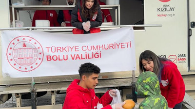 Türk Kızılay Bolu Şubesinden Hatay'da geçici barınma merkezlerine destek