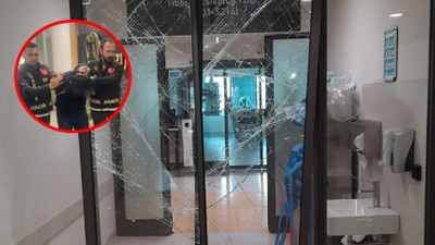 Alkollü avukat hastaneyi birbirine kattı! Yoğun bakım servisi kapısını tekmeleyerek kırdı