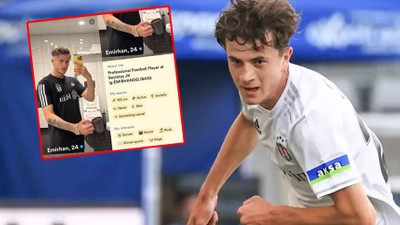 Arkadaşlık uygulamasındaki profili gündem olmuştu! Beşiktaş genç oyuncuyla yollarını ayırdı